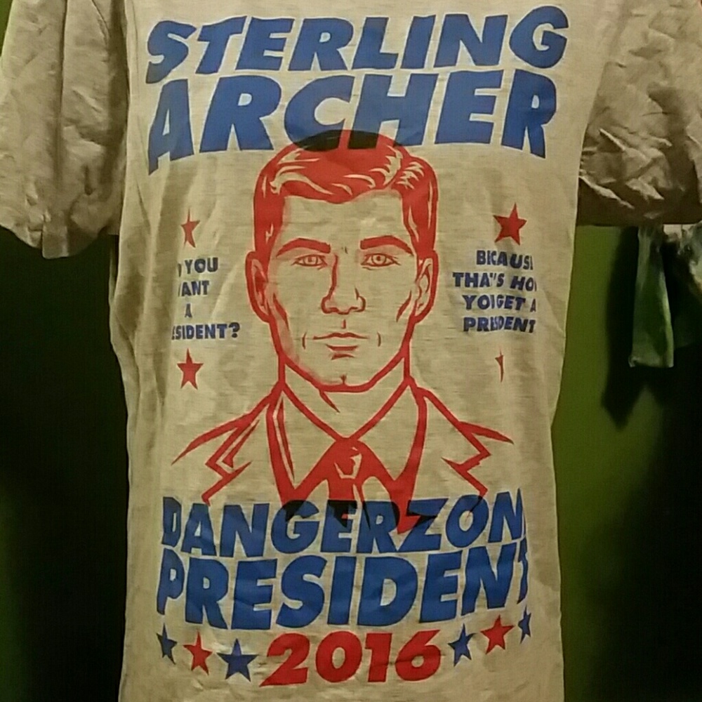 Lootcrate Archer for President shirt Women's 2XL
